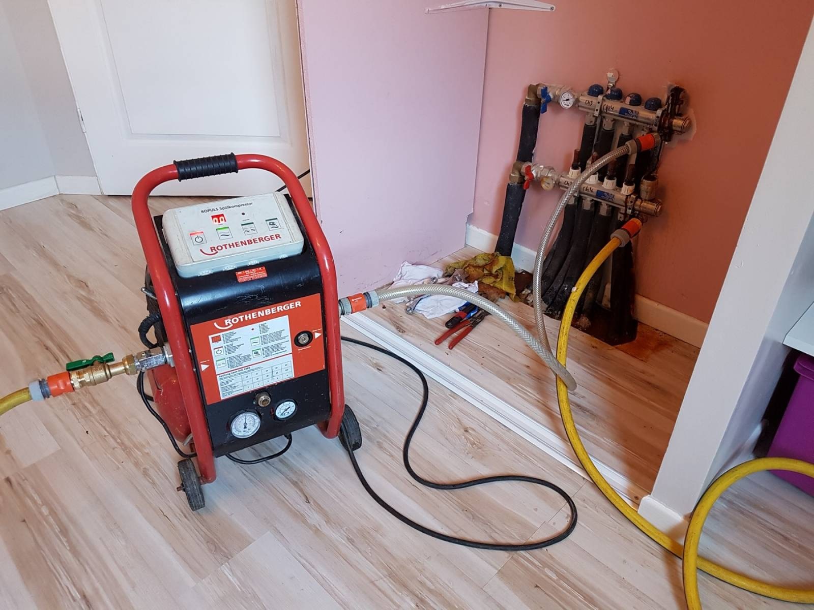 Pendik Yenişehir Vaillant Hermetik Şofben Petek Temizliği